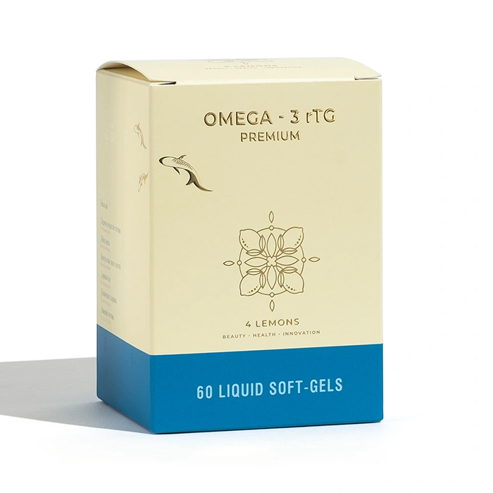 Omega-3 rTG Premium 4 Lemons фото